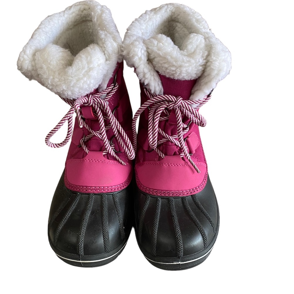 Cat & Jack Snow Boots Size 4 Like New